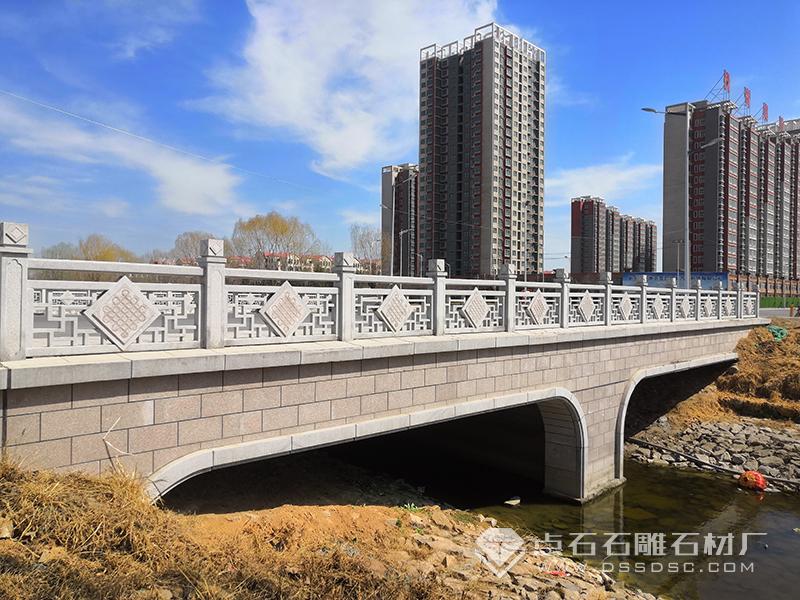 镂空花岗岩石材栏杆桥梁装璜