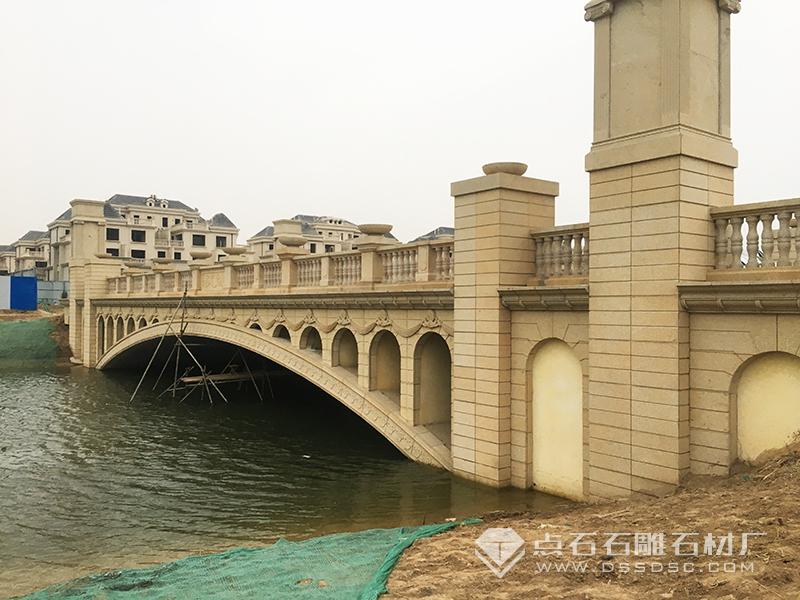 黄金麻欧式桥梁石材装璜