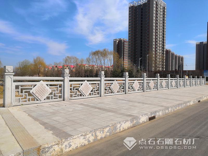 镂空花岗岩石材栏杆桥梁装璜